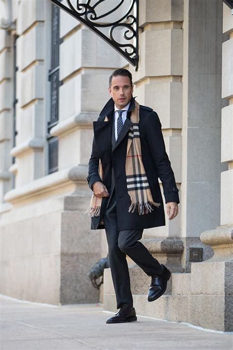 how to wear a burberry scarf male|burberry scarf pattern.